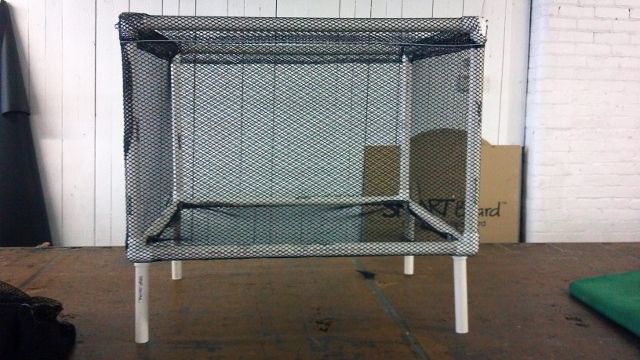 Malla plástica HDPE para jaulas de piscicultura