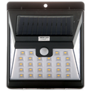 Aplique pared solar LED 2w 3000k IP44 con sensor