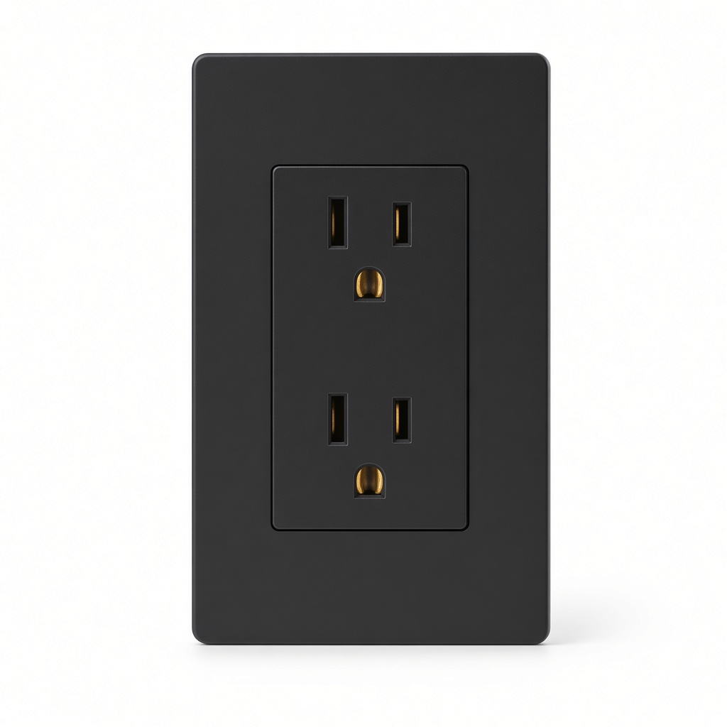 Mercury Linea Plus Wall Outlet Receptacle (ETI191)