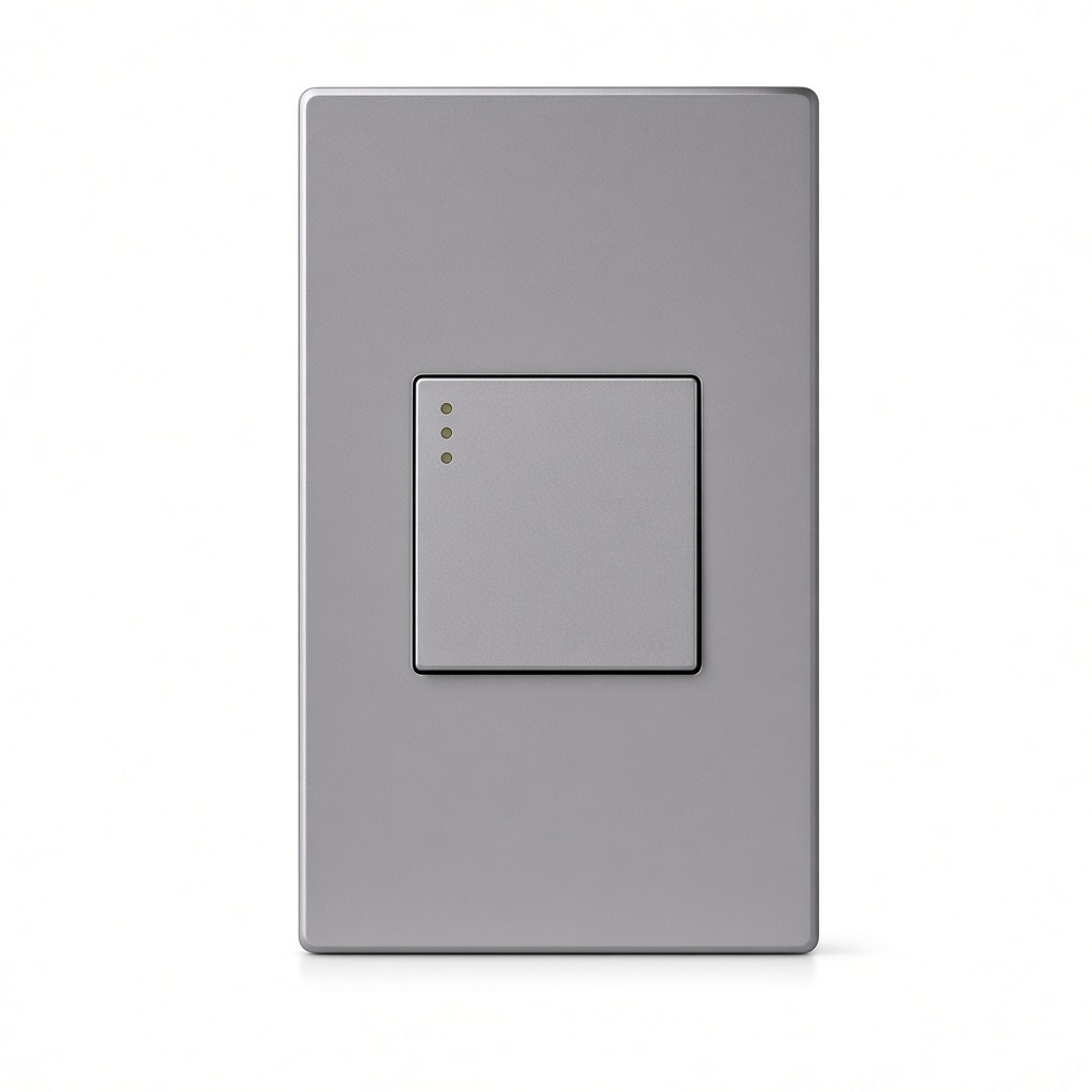 INTERRUPTOR SENCILLO MERCURY LINEA PLUS SILVER