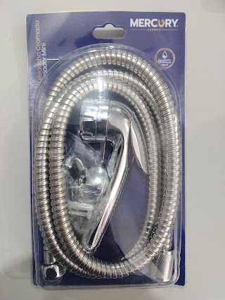 Ducha Teléfono Cromada Rociador Mini Blister