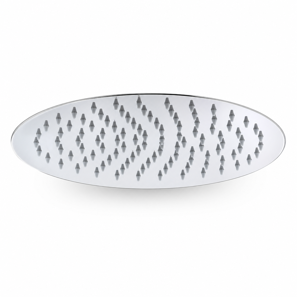 REGADERA REDONDA 25 CM - 10'' MET CROMO