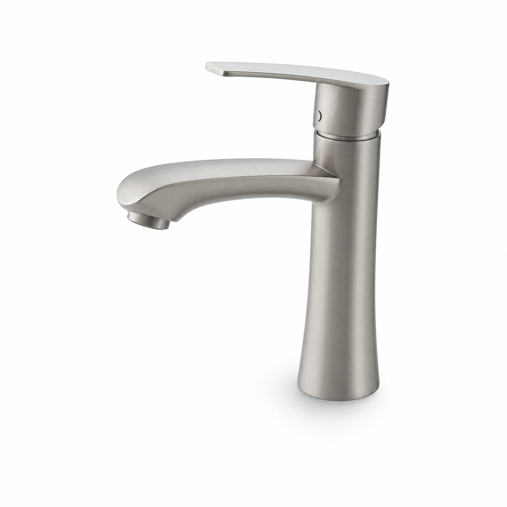 LLAVE LAVAMANOS AGUA FRIA AMMER MEDIANA SATIN