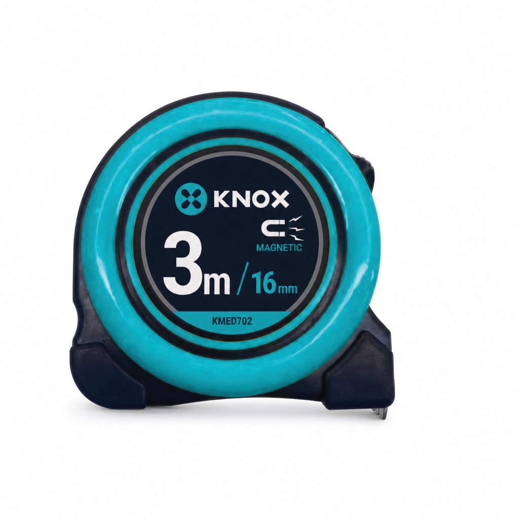 FLEXOMETRO PRO 3M ENCAUCHETADO TPR/ABS KNOX