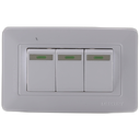 Interruptor triple conmutable 118Z