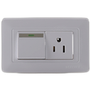 Toma + interruptor 118Z