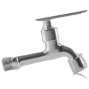 Llave jardin metalica cromada palanca premiun Mercury