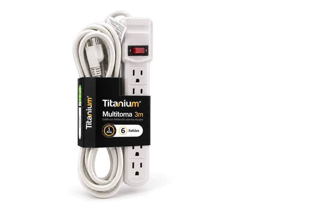 Multitoma 6 salidas 3m t-Techman Mercury 