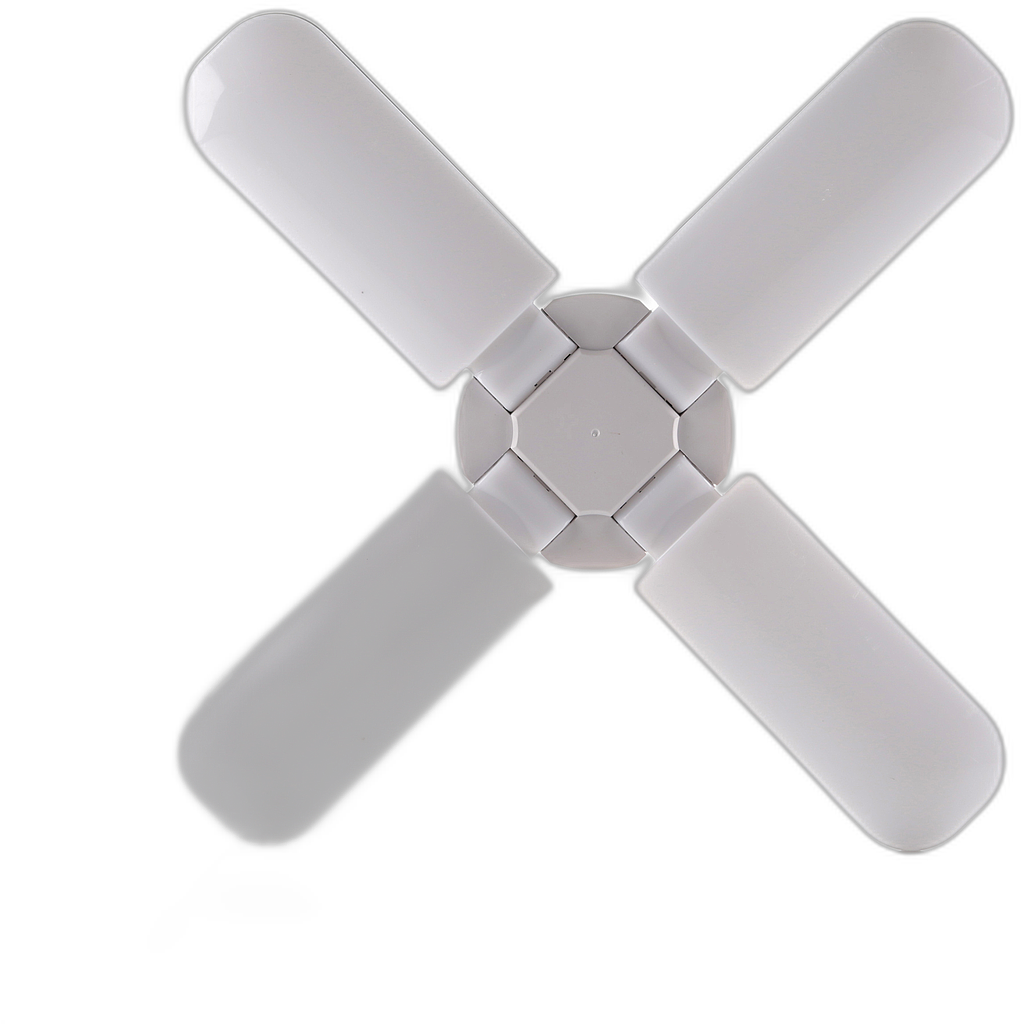 Bombillo LED E27 4 aspas escualizable 40W 6500K