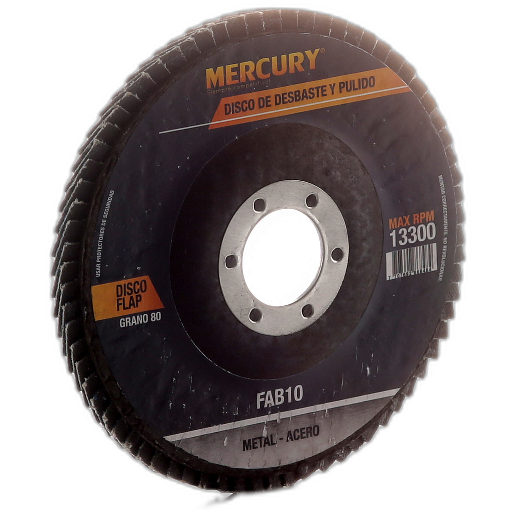 Disco flap 4.1/2" #80 Mercury 