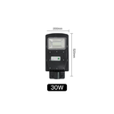 Lampara LED alumbrado publico con panel solar 6500K