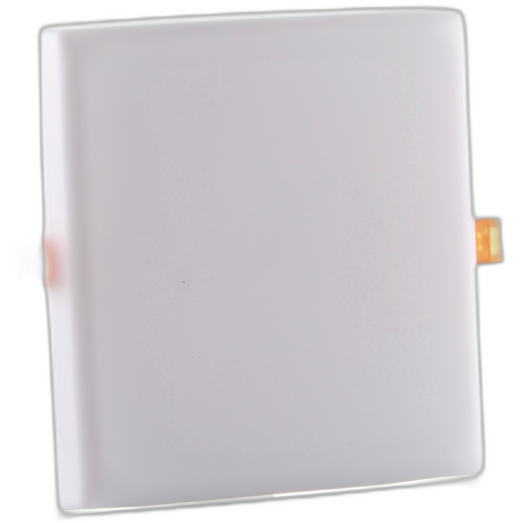 Panel LED frameless incrustar cuadrado 24W luz blanca