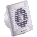 Extractor de aire 4" con rejilla blanco Mercury 