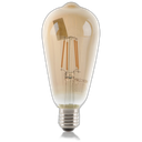 Bombillo LED vintage E27 filamento ST64 4W 2700K