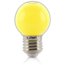 Bombillo LED E27 pinpon amarillo 1W