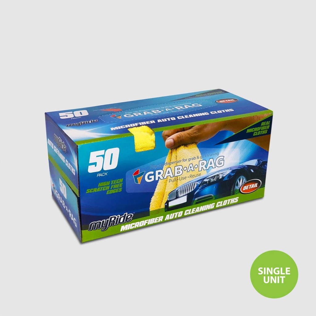 Paño microfibra Grab-A-Rag 30x30cm x 50und