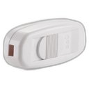 Interruptor de paso blanco corredera Mercury
