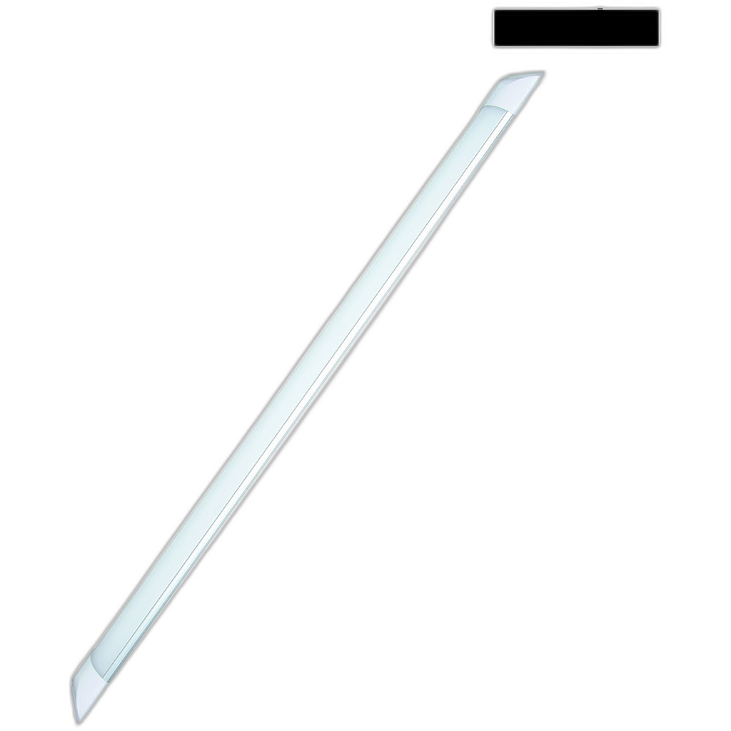 Lampara antipolvo acrilica 2x14W 90cm