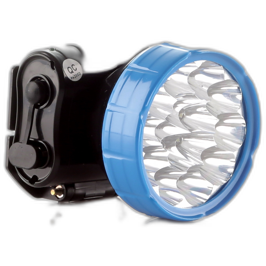 Linterna recargable 15LED tipo minero