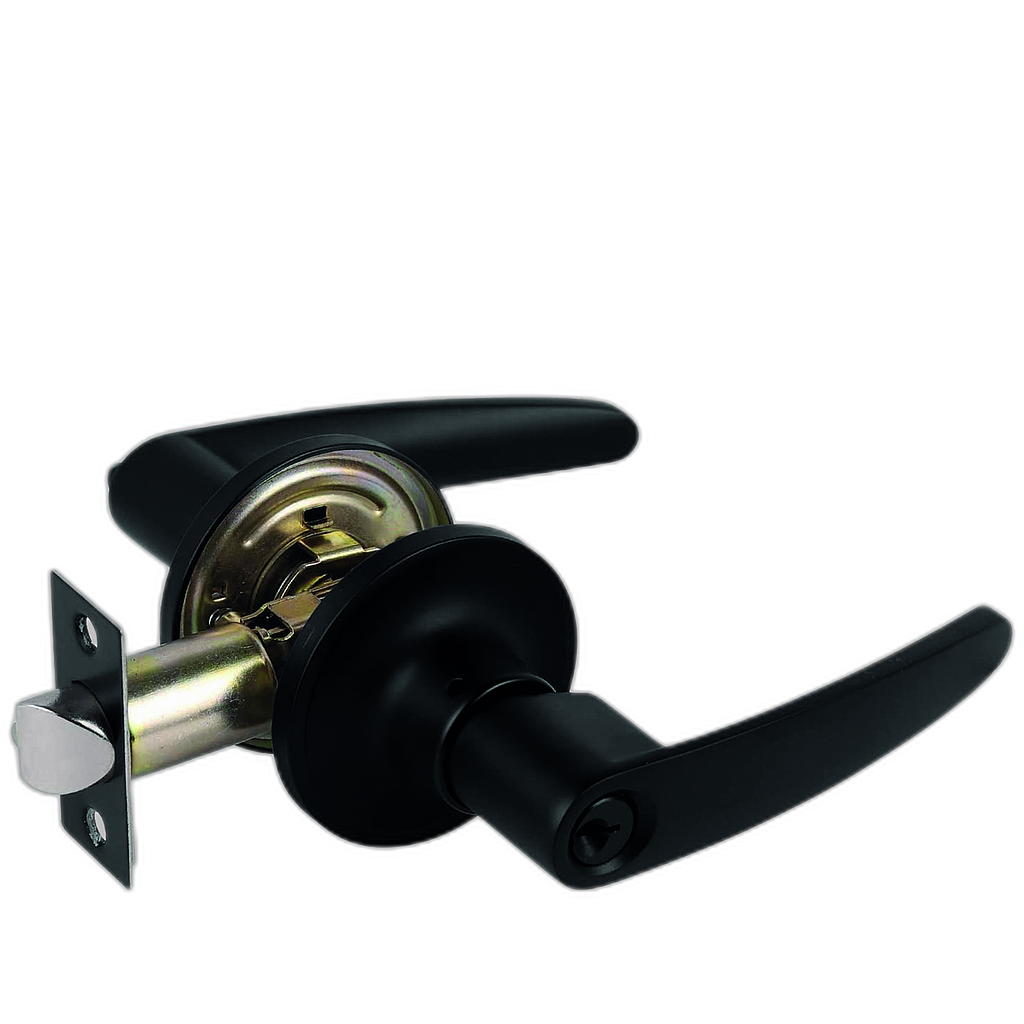 CHAPA ALCOBA MANIJA NEGRO MATE