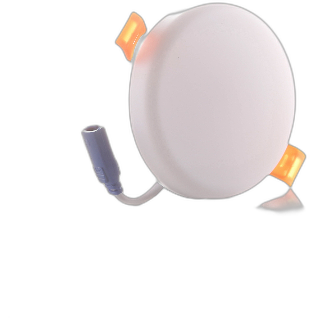 PANEL LED FRAMELESS 9W BLANCO REDONDO 3000K INCRUSTAR