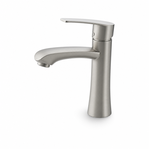 [VQAHLVF005] Llave lavamanos agua fria Ammer mediana satin