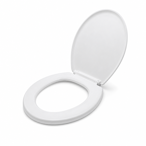 [VQAHTS002] Asiento sanitario redondo blanco
