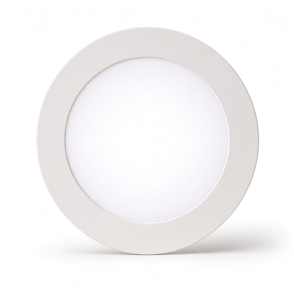 Paquete panel LED incrustar redondo 12W