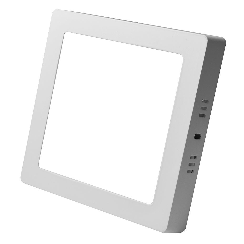 Panel LED sobreponer cuadrado luz blanca