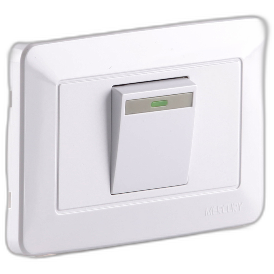 Interruptor sencillo incrustar conmutable Mercury 
