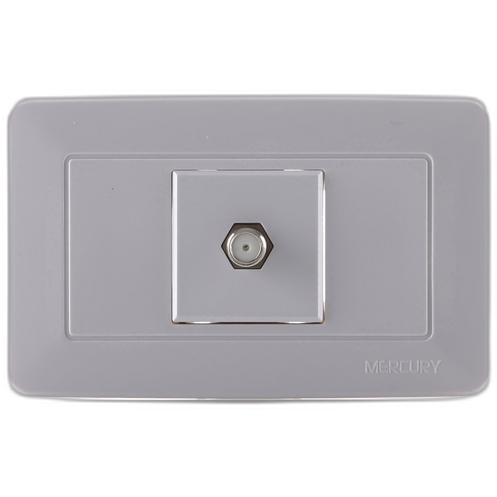 Toma coaxial sencilla incrustar Mercury 