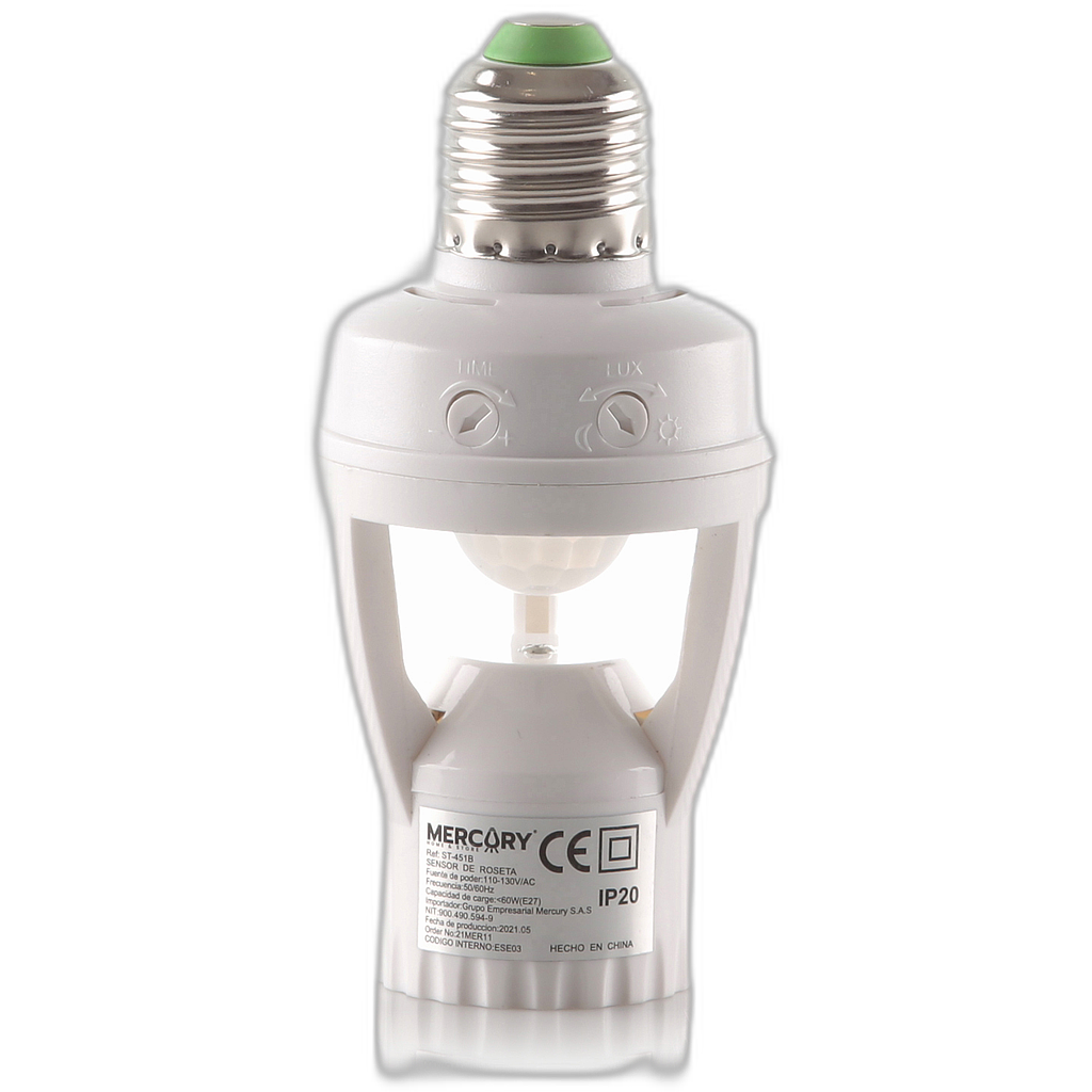 Sensor Roseta E27 Mercury 