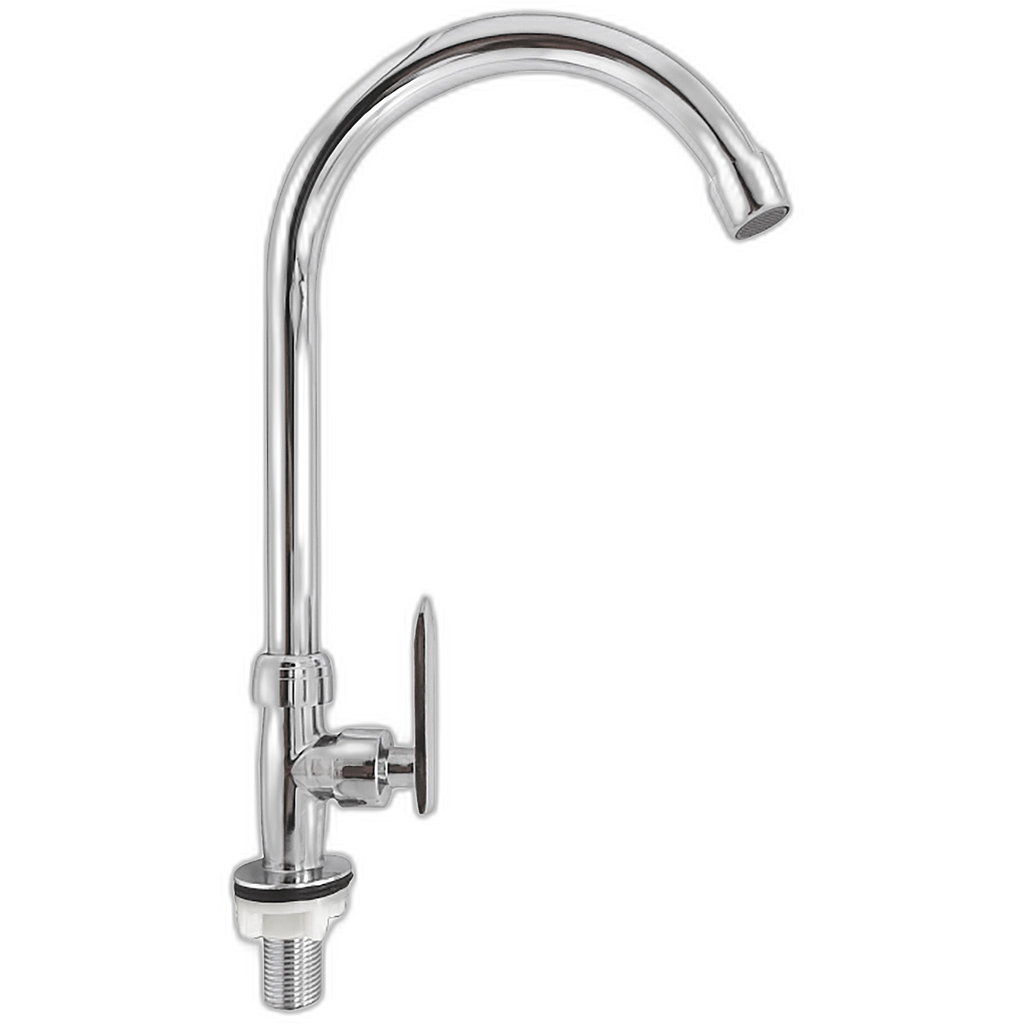 Llave lavaplatos mesa -mt -cr cuello cisne Mercury