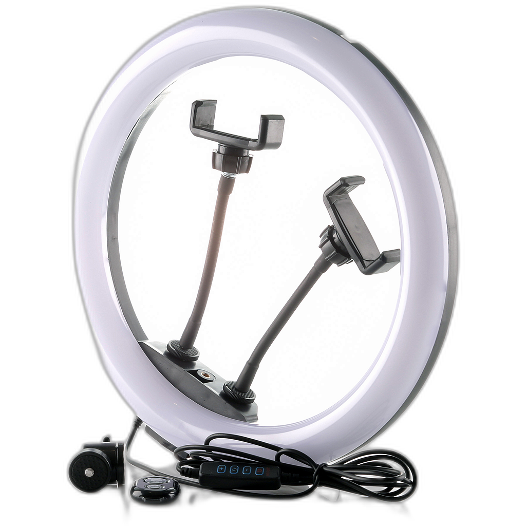 Aro de luz 11w 33cm 3 colores con Bluetooth 