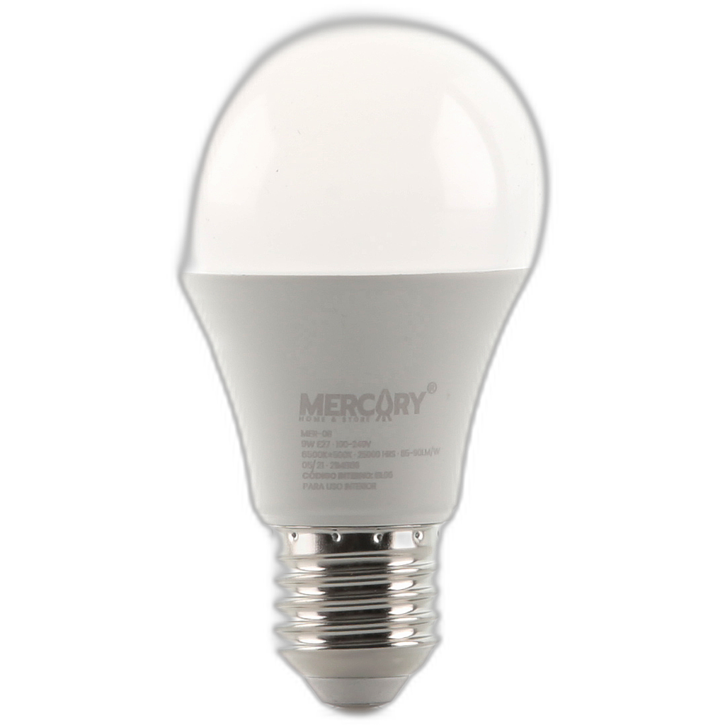 Bombillo LED E27 con sensor 9W 