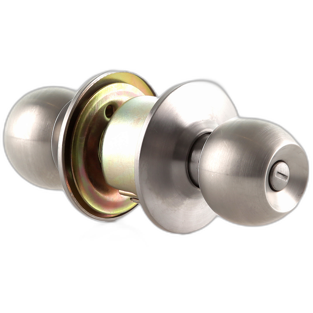 Cerradura baño pomo metalico Mercury