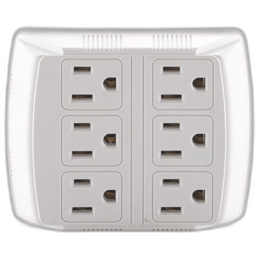 Multitoma 6 salidas incrustar Titanium Mercury