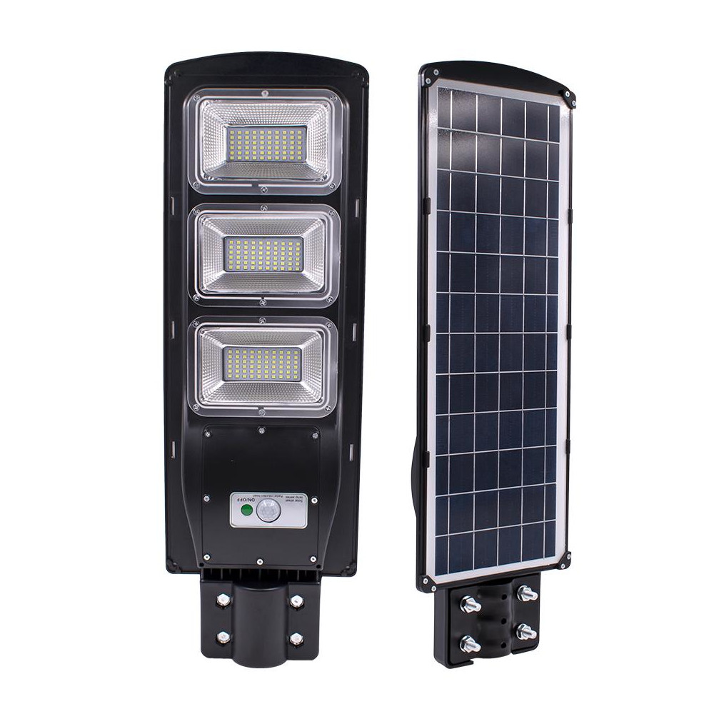 Lampara LED alumbrado publico con panel solar 6500K