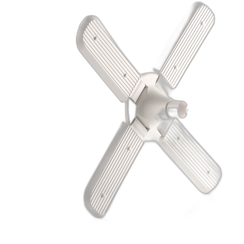 Bombillo LED E27 4 aspas escualizable 50W 6500K
