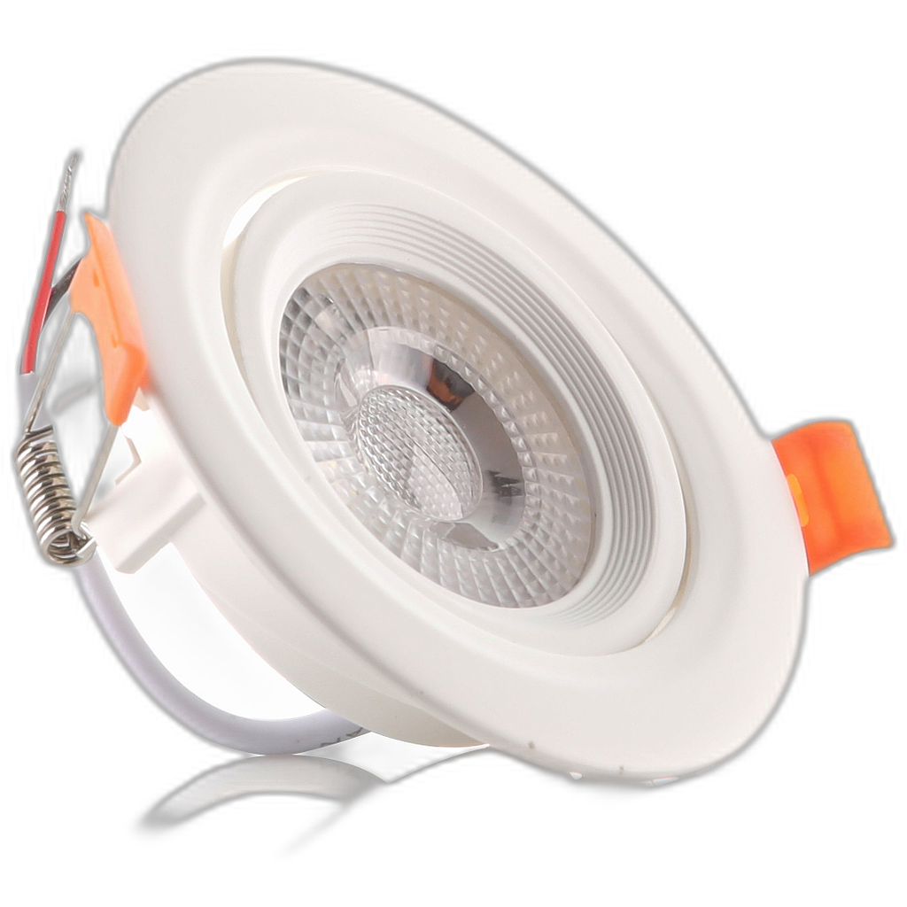 Bala LED 5W 6500K Blanca redonda Mercury 