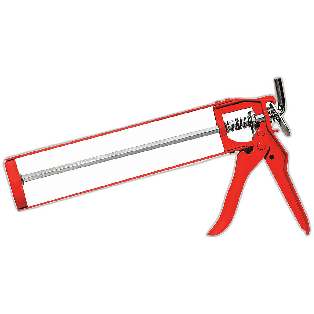 Pistola calafateo esqueleto Roja 310gr Mercury