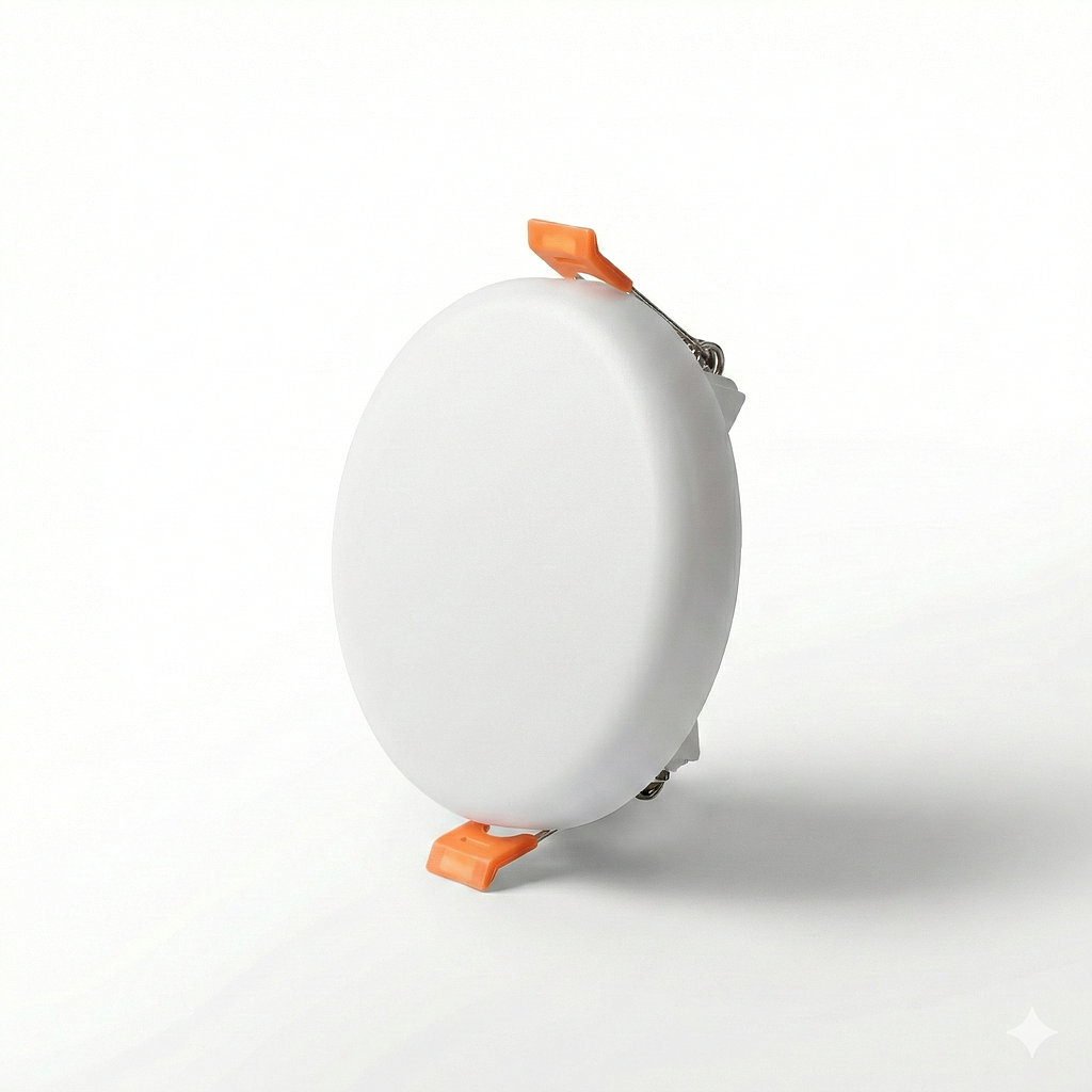 Panel led frameless 9w incrustar redondo 6500k