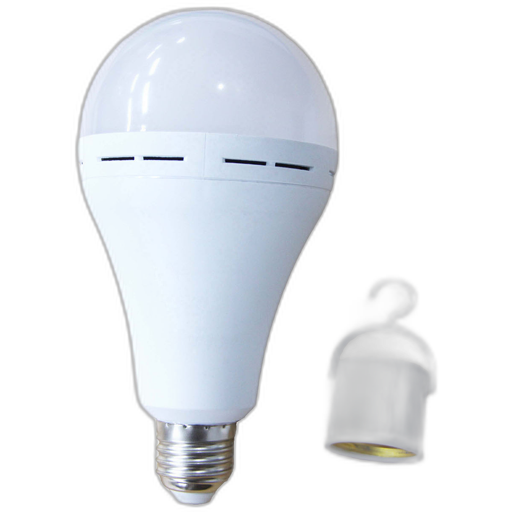Bombillo LED emergencia 15W 1800mAh 5h