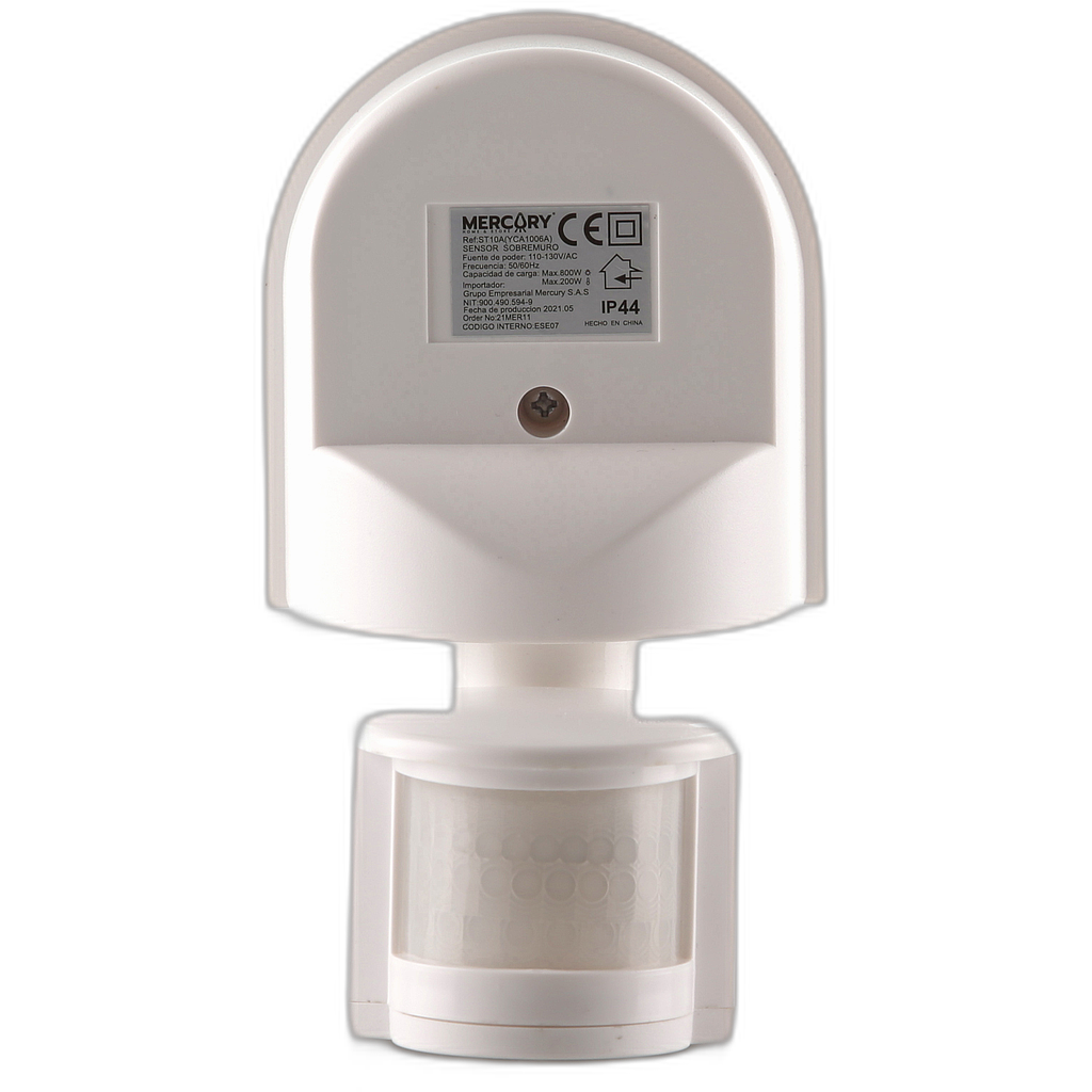 Sensor sobremuro 180 grados Mercury