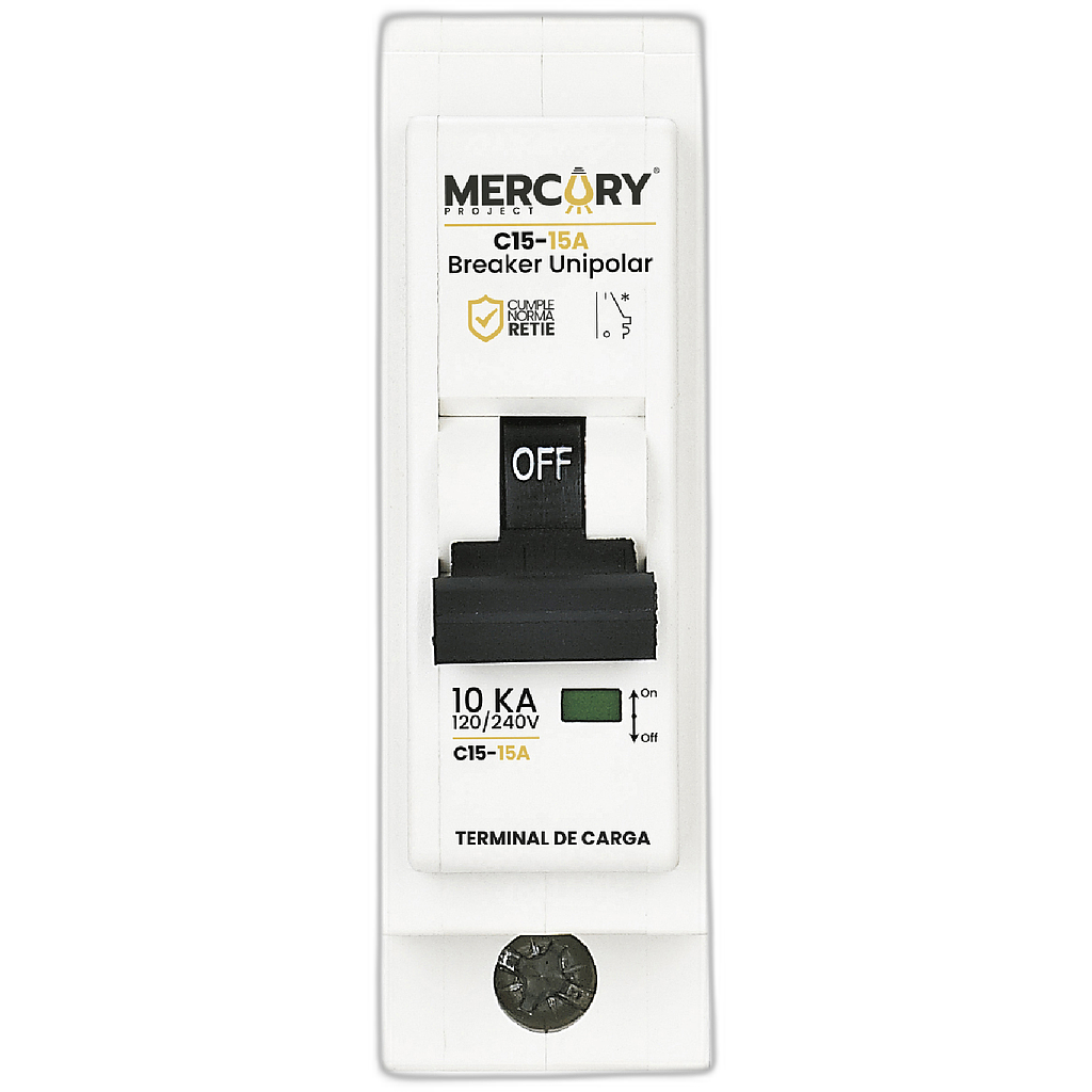 BREAKER L7 PROJECT 1P ENCHUFABLE MERCURY