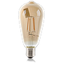 Bombillo LED Vintage E27 filamento ST64 4W 2700K 120v 