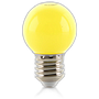 Bombillo LED E27 pinpon amarillo 1w